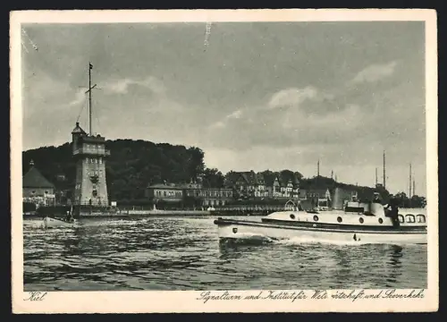 AK Kiel, Signalturm und Institut für Weltwirtschaft und Seeverkehr
