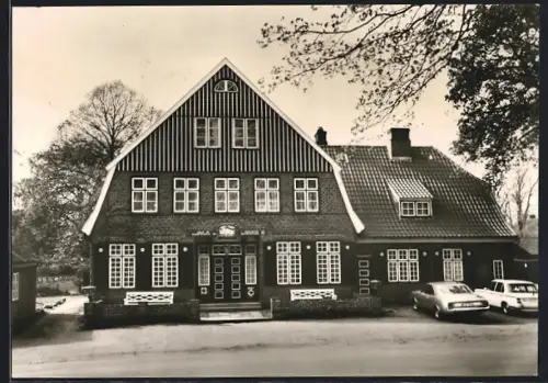 AK Panker /Ostholstein, Historisches Gasthaus und Hotel Ole Liese Herwig Schlör