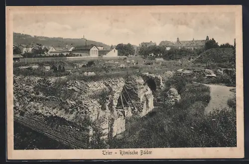 AK Trier, Römische Bäder