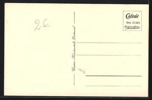 AK Düren /Rhld., Teilansicht mit Strassenpartie