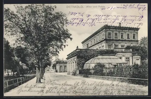 AK Detmold, Allee und Palais