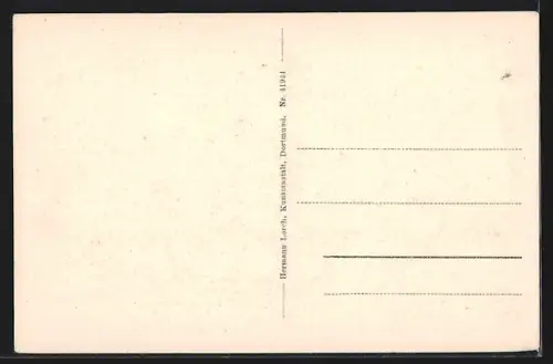 AK Hann. Münden, Flusspartie mit Weserstein