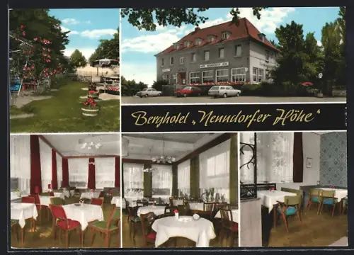 AK Bad Nenndorf, Das Hotel Nenndorfer Höhe in der Buchenallee 13, Inh. J. W. Fürstenau
