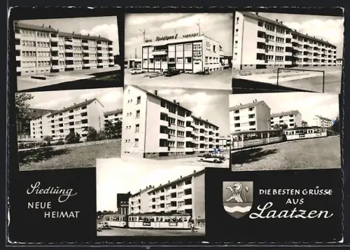 AK Laatzen / Hannover, Die Siedlung neue Heimat