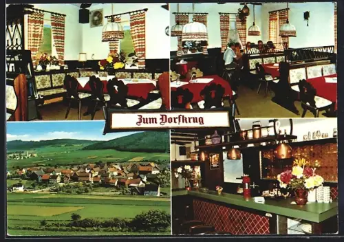 AK Bad Wildungen, Gasthaus zum Dorfkrug, Inh. Hannelore Münch
