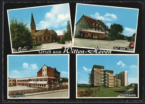 AK Witten-Heven, Ev. Kirche, Die Dorfschule