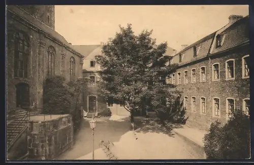 AK Siegburg, Benediktiner-Abtei Michelsberg, Haupteingang