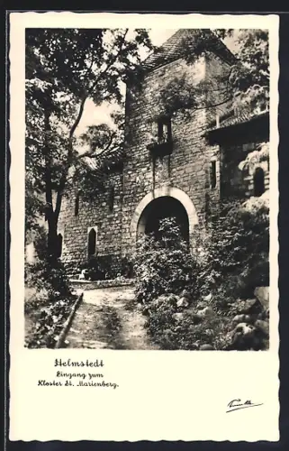 AK Helmstedt, Eingang zum Kloster St. Marienberg