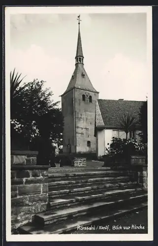 AK Rönsahl /Westf., Blick zur Kirche