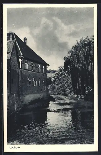 AK Lüchow / Dannenberg, Partie am Wasser