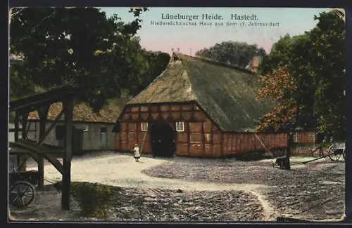 AK Hastedt / Bremen, Niedersächsisches Haus aus dem 17. Jahrhundert