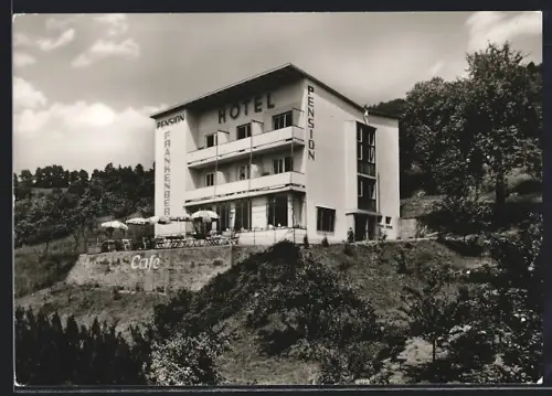 AK Amorbach /Odenwald, Hotel-Pension Frankenberg Th. Röthlein