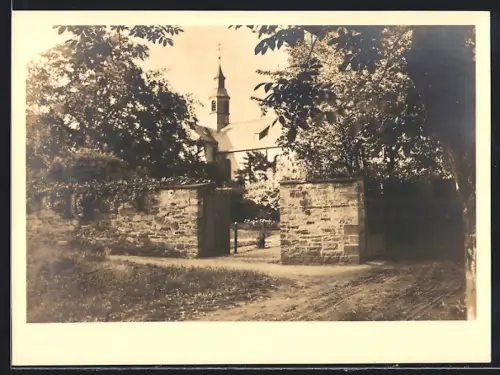 AK Herstelle, Kreuzabtei, Klosterkirche