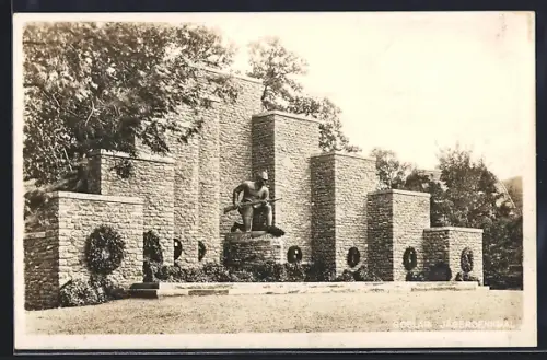 AK Goslar / Harz, Jäger-Denkmal