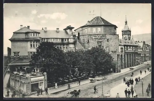 AK Goslar, Hotel Der Achtermann, Inh. H. Pieper