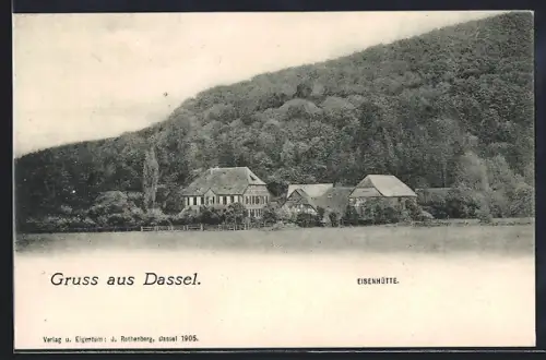 AK Dassel, Blick auf die Eisenhütte