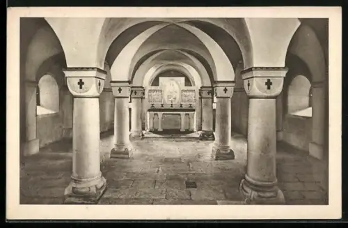 AK Clervaux, L`Abbaye, Crypte de l`Église