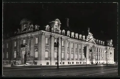 AK Luxembourg, Administration de l`Arbed, Vue de nuit
