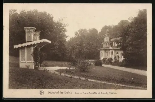 AK Mondorf-les-Bains, Source Marie-Adelaide et Grande Piscine