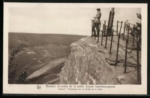 AK Berdorf, Le centre de la petite Suisse luxembourgeoise, Casseit, Panorama sur a Vallée de la Sûre