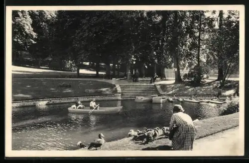 AK Mondorf-les-Bains, Canotage au parc