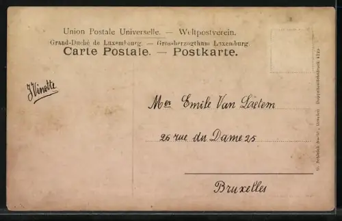 AK Luxembourg, Nouveau Pont sur la Pétrusse