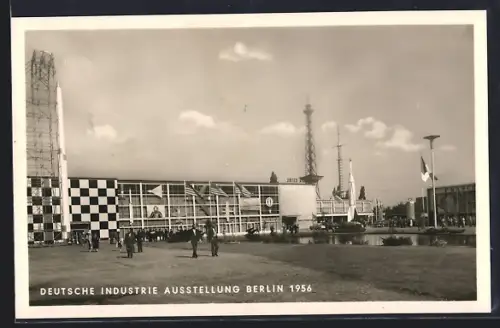 AK Berlin, Deutsche Industrie-Ausstellung 1956