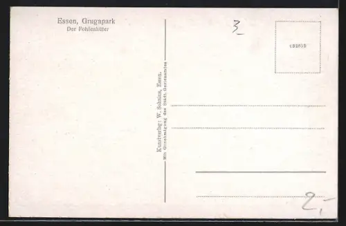 AK Essen, Der Fohlenhüter im Grugapark