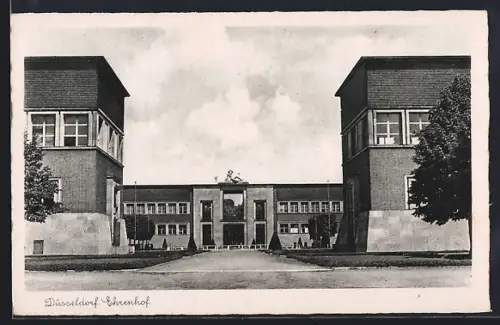 AK Düsseldorf, Blick zum Ehrenhof