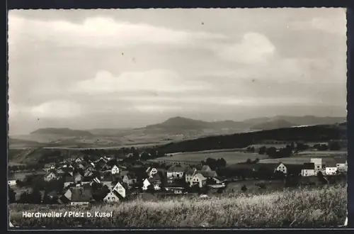 AK Herchweiler /Pfalz, Ortsansicht mit Blick ins Tal