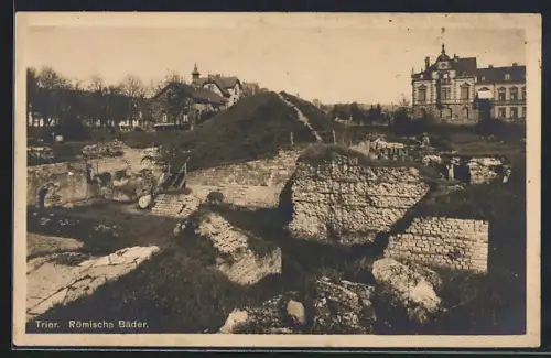 AK Trier, Römische Bäder