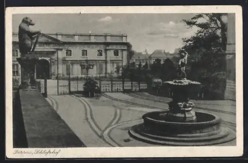 AK Dessau, Schlosshof