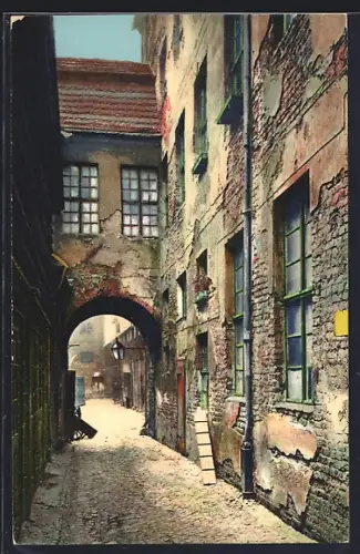 AK Berlin, Partie in Krögel`s Hof