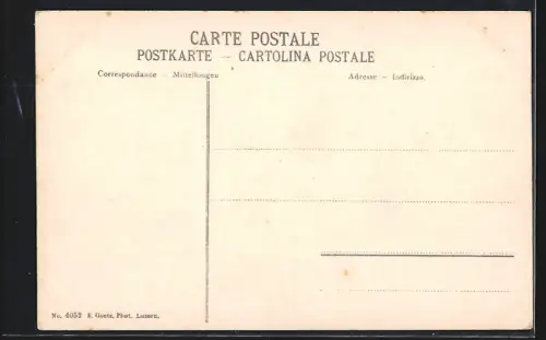 AK Wassen /Gotthardbahn, Panorama mit Windgälle