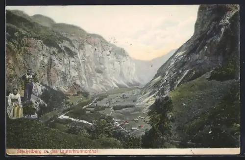 AK Stechelberg, Panorama und das Lauterbrunnenthal