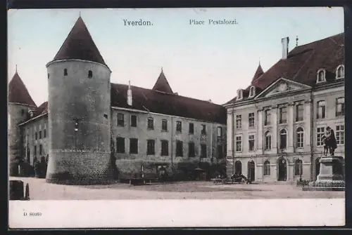 AK Yverdon, Place Pestalozzi