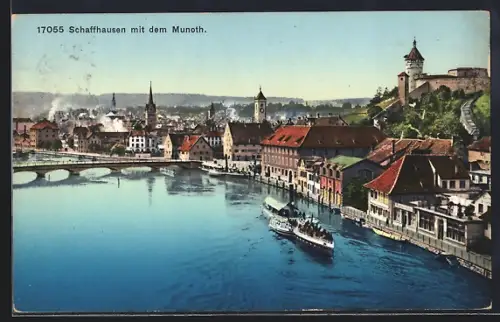 AK Schaffhausen, Teilansicht mit dem Munoth