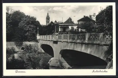 AK Dessau, Muldebrücke