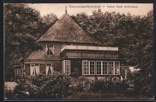 AK Timmendorferstrand, Pastor Gleis Wohnhaus