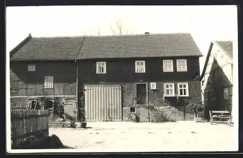 Foto-AK Wiere /Treysa, Gehöft 1943