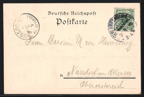 Lithographie Blankenburg / Harz, Griesbachfelsen, Kapelle, Eberstein