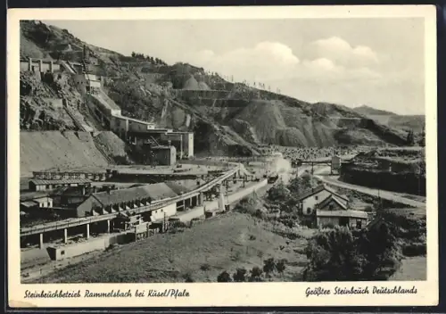 AK Rammelsbach, Steinbruchbetrieb Rammelsbach, grösster Steinbruch Deutschlands