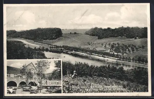 AK Pattscheid, Restaurant Diepental im Murbachtal, Panorama
