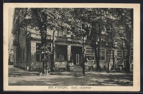 AK Bad Pyrmont, Hotel Kaiserhof
