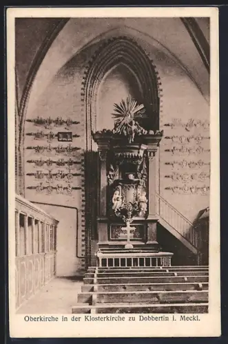 AK Dobbertin, Oberkirche in der Klosterkirche