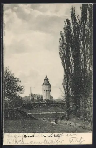 AK Rastatt, Am Wasserturm