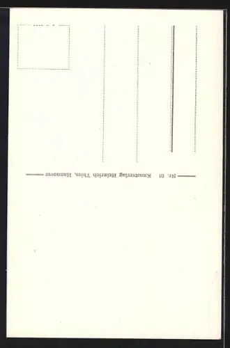 AK Celle, Geschäfte in der Neue Strasse