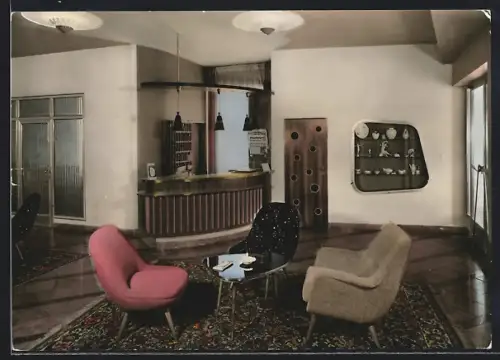 AK Selb, Empfang vom Parkhotel Selb