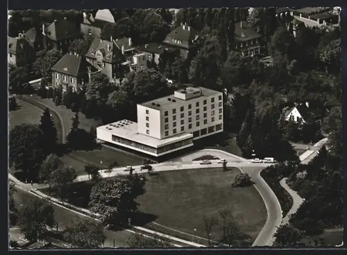 AK Mönchengladbach, Parkhotel aus der Vogelschau, Hohenzollernstrasse 5