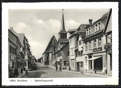 AK Windsheim, Rothenburgerstrasse